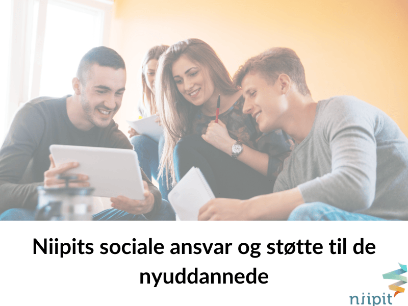 støtte til de nyuddannede​